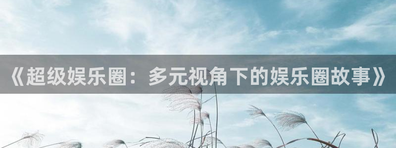 赢彩二四六天空彩赢彩：《超级娱乐圈：多元视角下的娱乐圈故事》