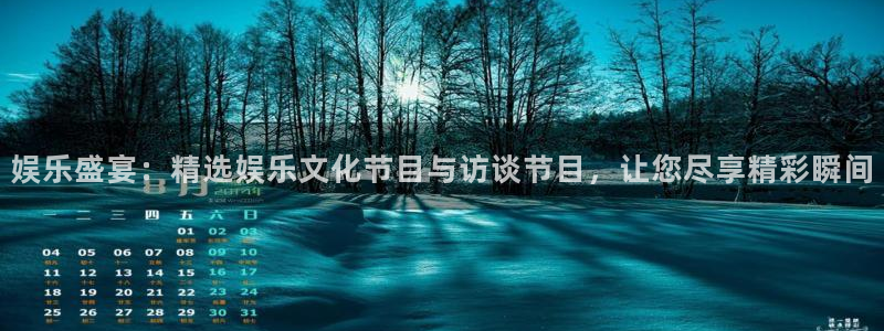 东莞市赢彩五金机电有限公司?：娱乐盛宴：精选娱乐文化节目与访谈节目，让您尽享精彩瞬间